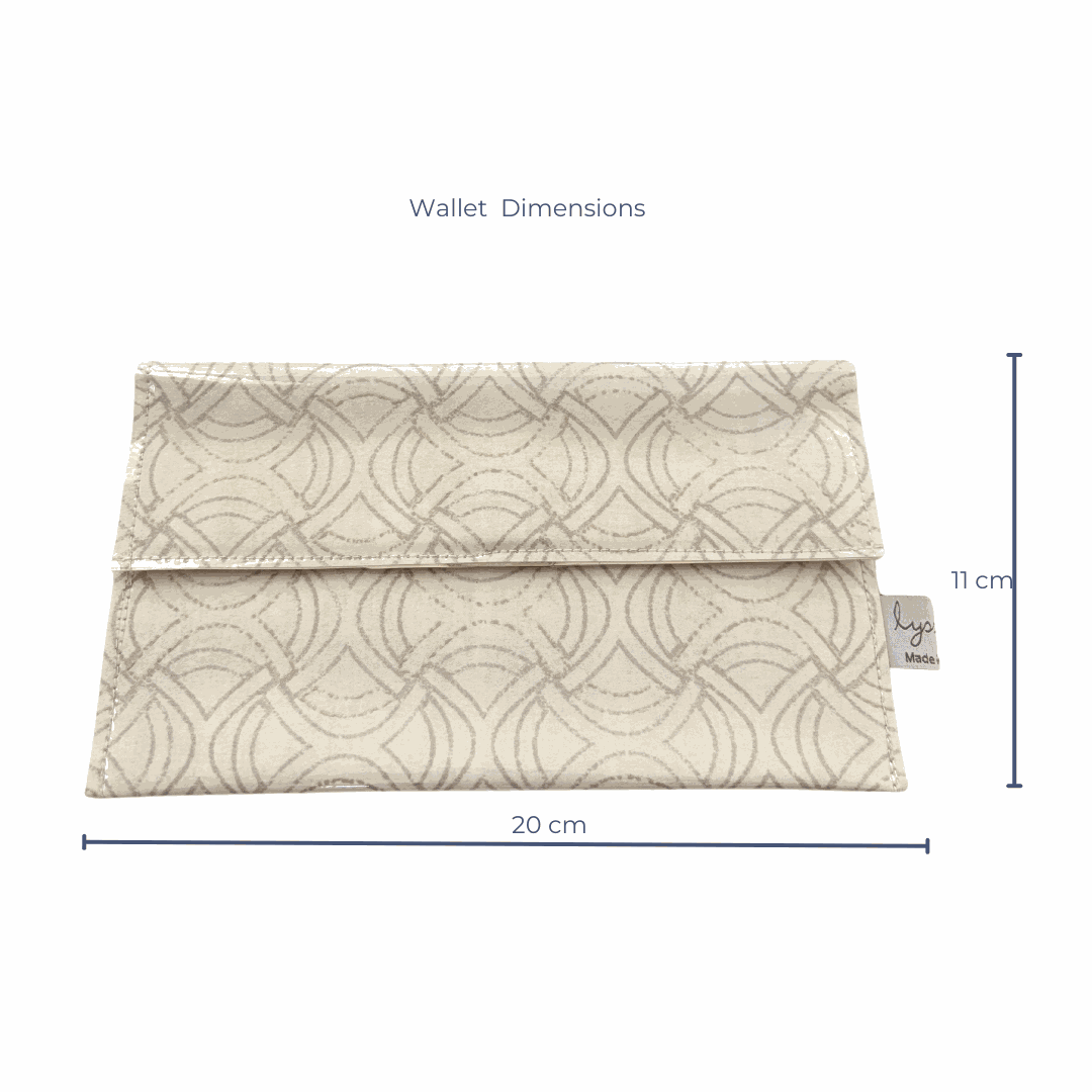 Wallpaper and Sheet Music Wallet -Celtic Weave + Bonnie Banks