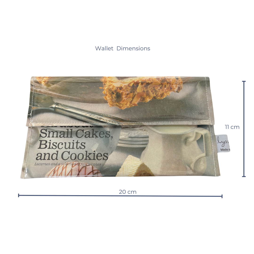 Retro Recipe Wallet - Small Cakes, Biscuits and Cookies