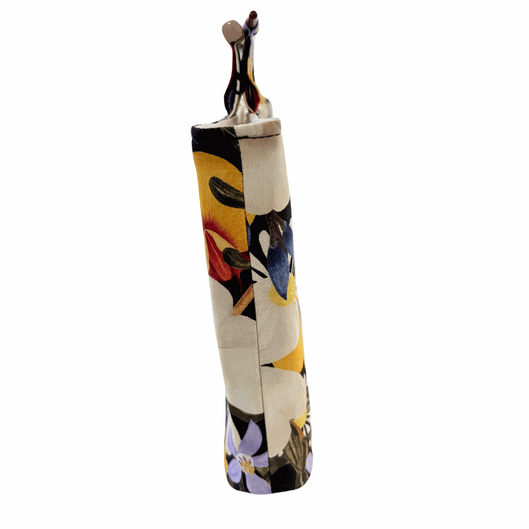 Garden Party Chopstick Handle Clutch Bag
