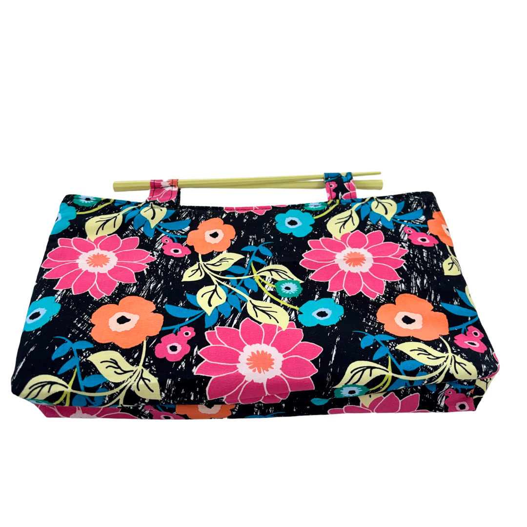 Party in the Jungle Chopstick Handle Clutch Bag