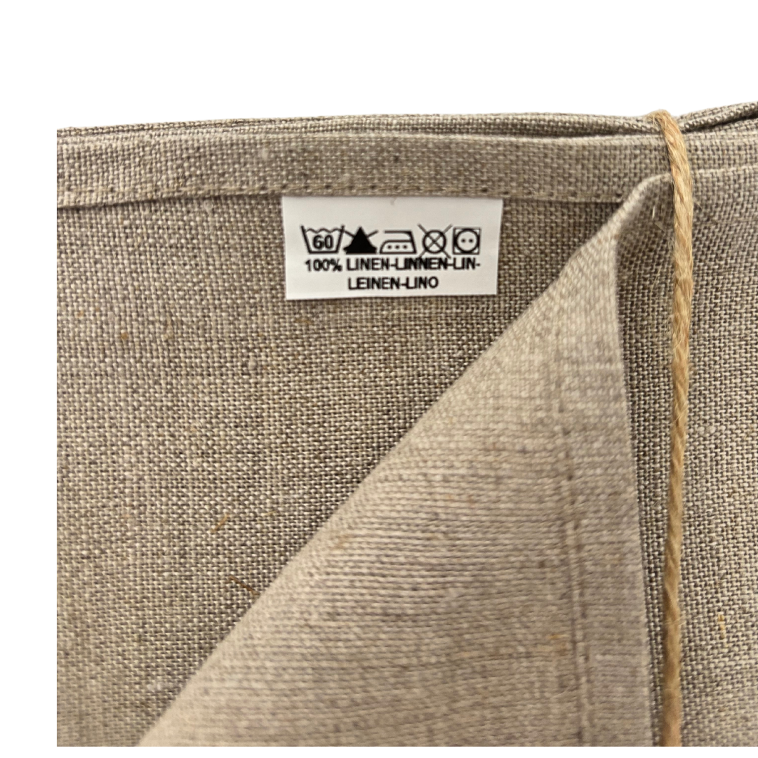 Christmas Trees Linen Napkin - Emerald Green (Set of 4)