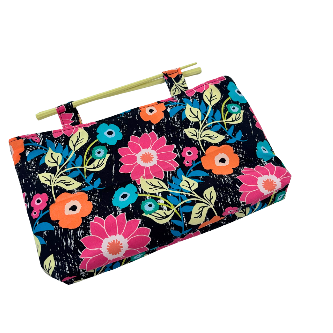 Party in the Jungle Chopstick Handle Clutch Bag