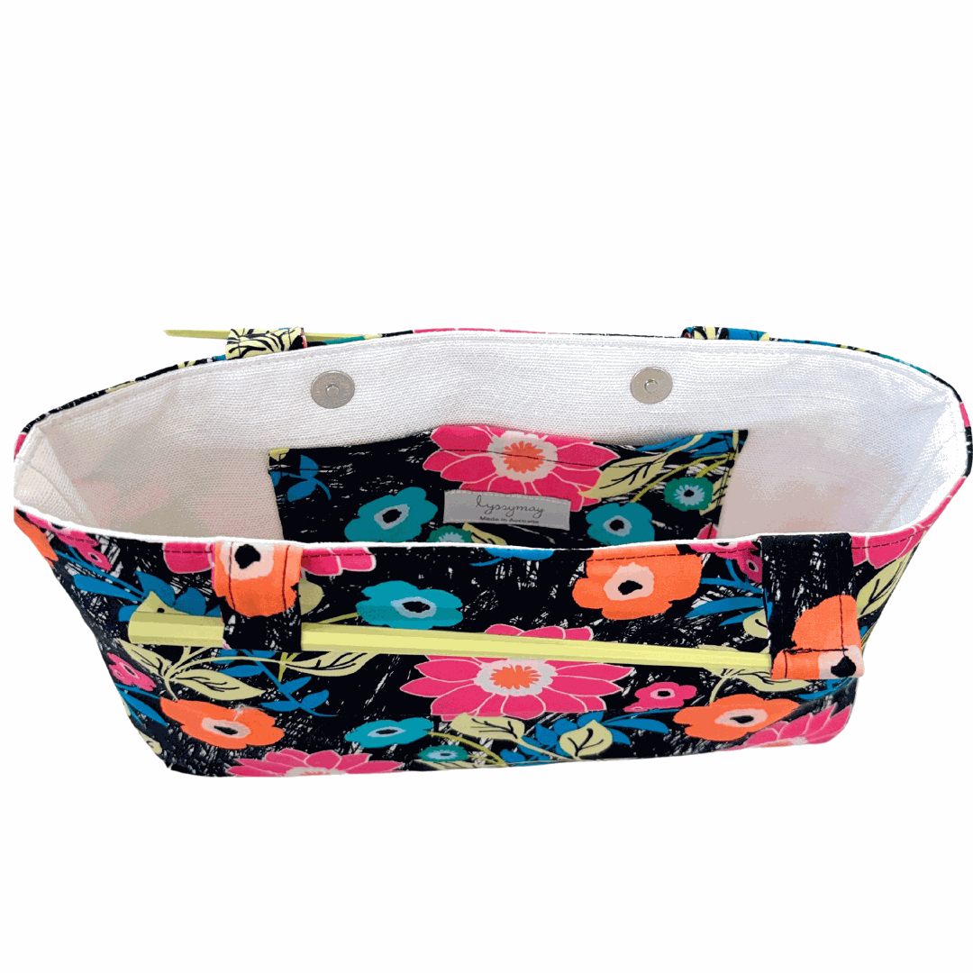 Party in the Jungle Chopstick Handle Clutch Bag