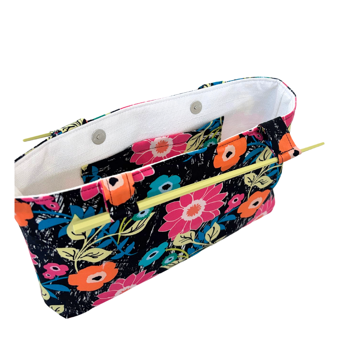 Party in the Jungle Chopstick Handle Clutch Bag