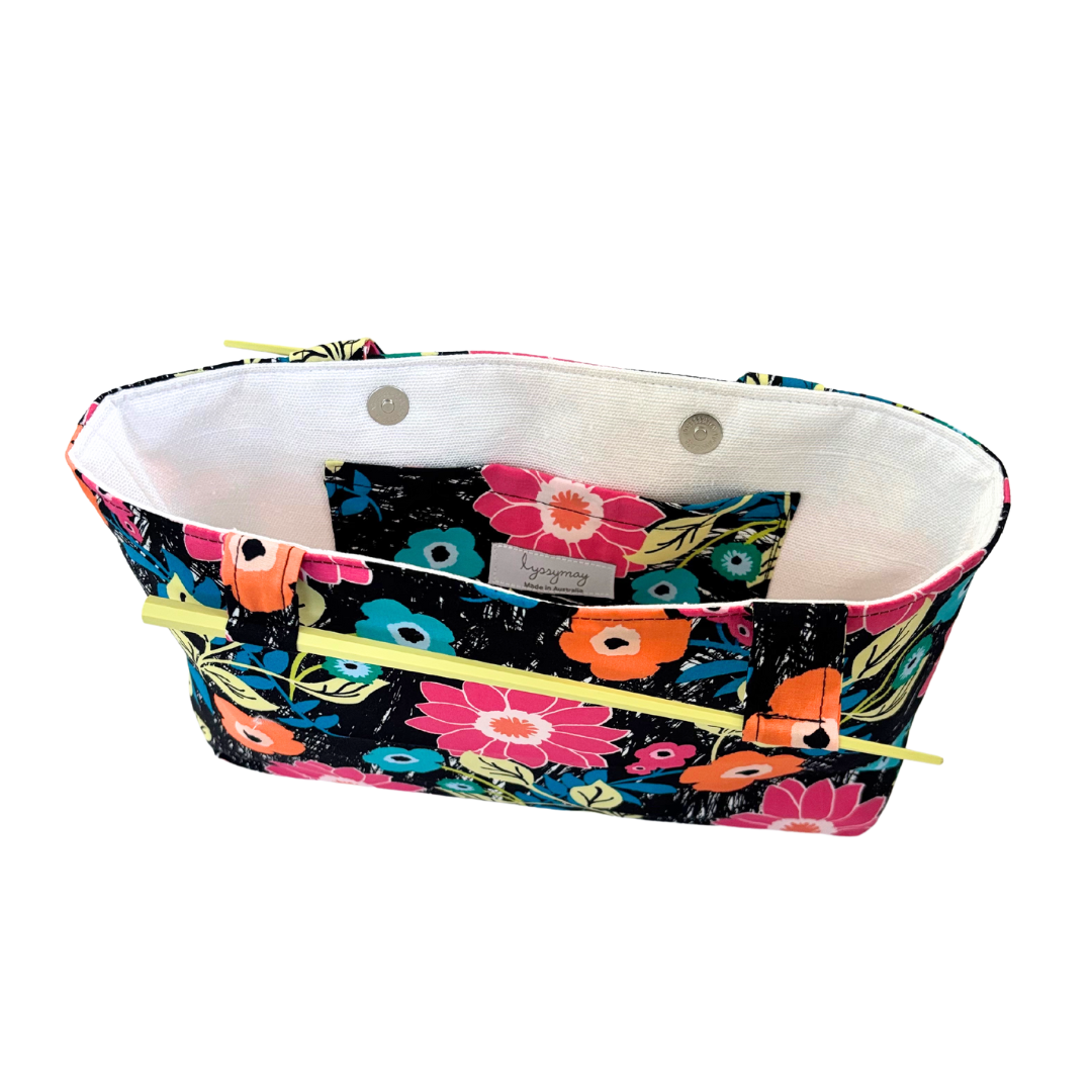 Party in the Jungle Chopstick Handle Clutch Bag