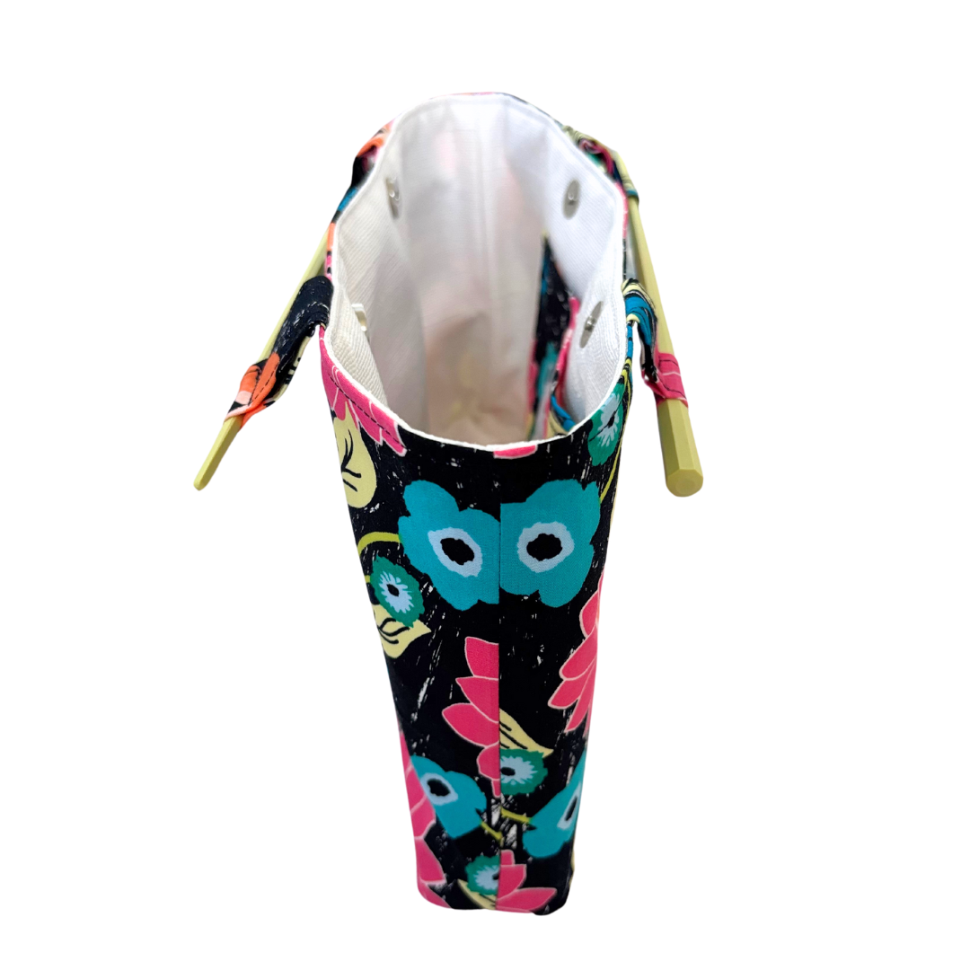 Party in the Jungle Chopstick Handle Clutch Bag