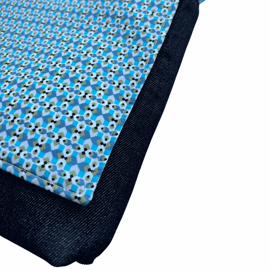 Carnaby Street Cross Body Dark Denim Satchel