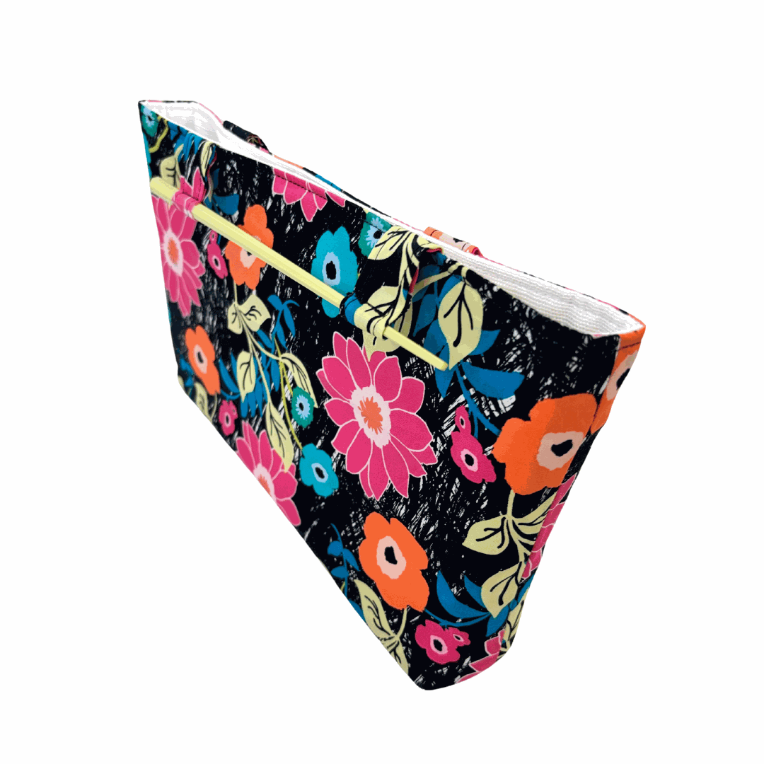Party in the Jungle Chopstick Handle Clutch Bag