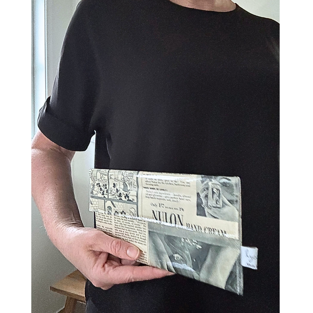 Vintage 1950's women's magazine wallet - Nulon Hand Cream