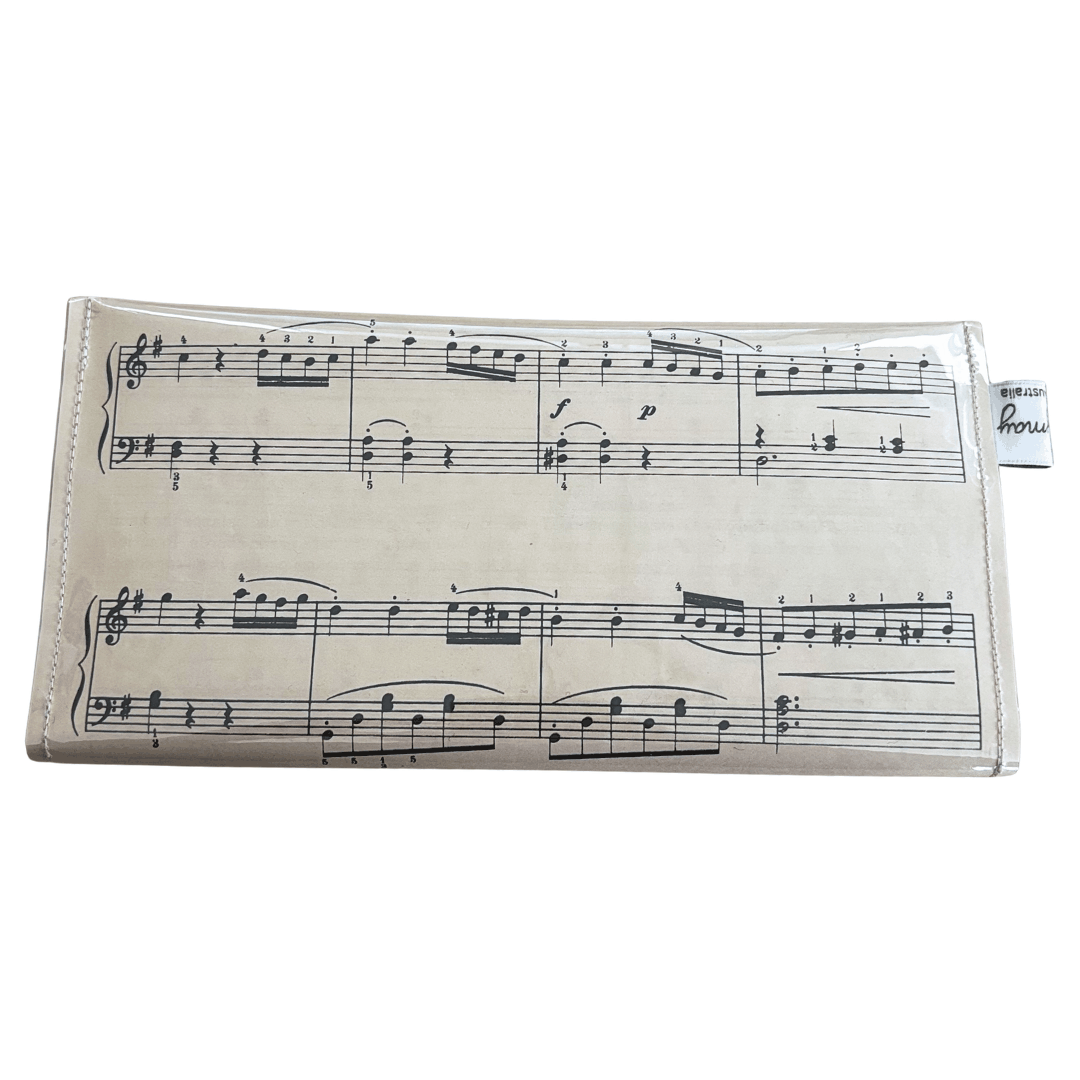 Vintage Sheet Music Wallet - "Minuet" by Haydn