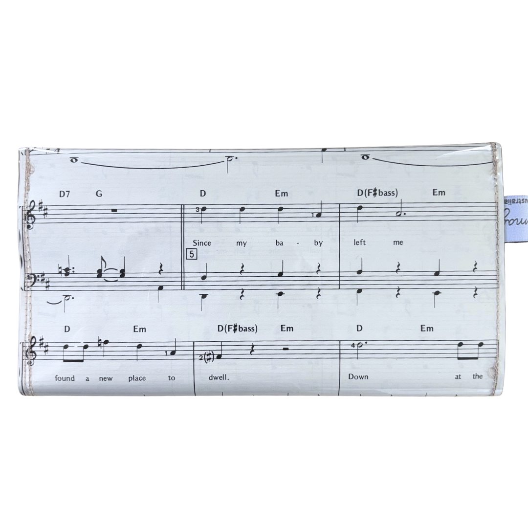 Vintage Sheet Music Wallet - "Heartbreak Hotel"