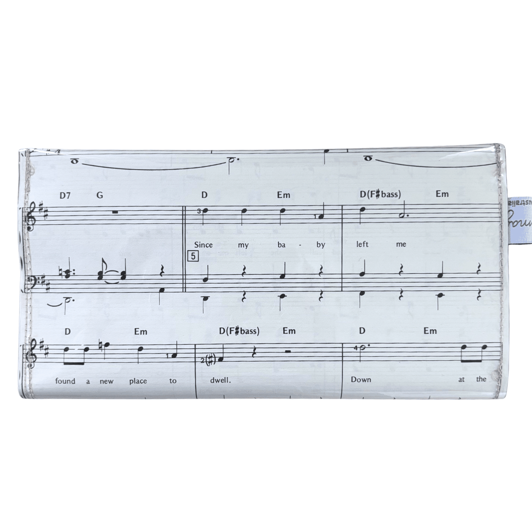 Vintage Sheet Music Wallet - "Heartbreak Hotel"