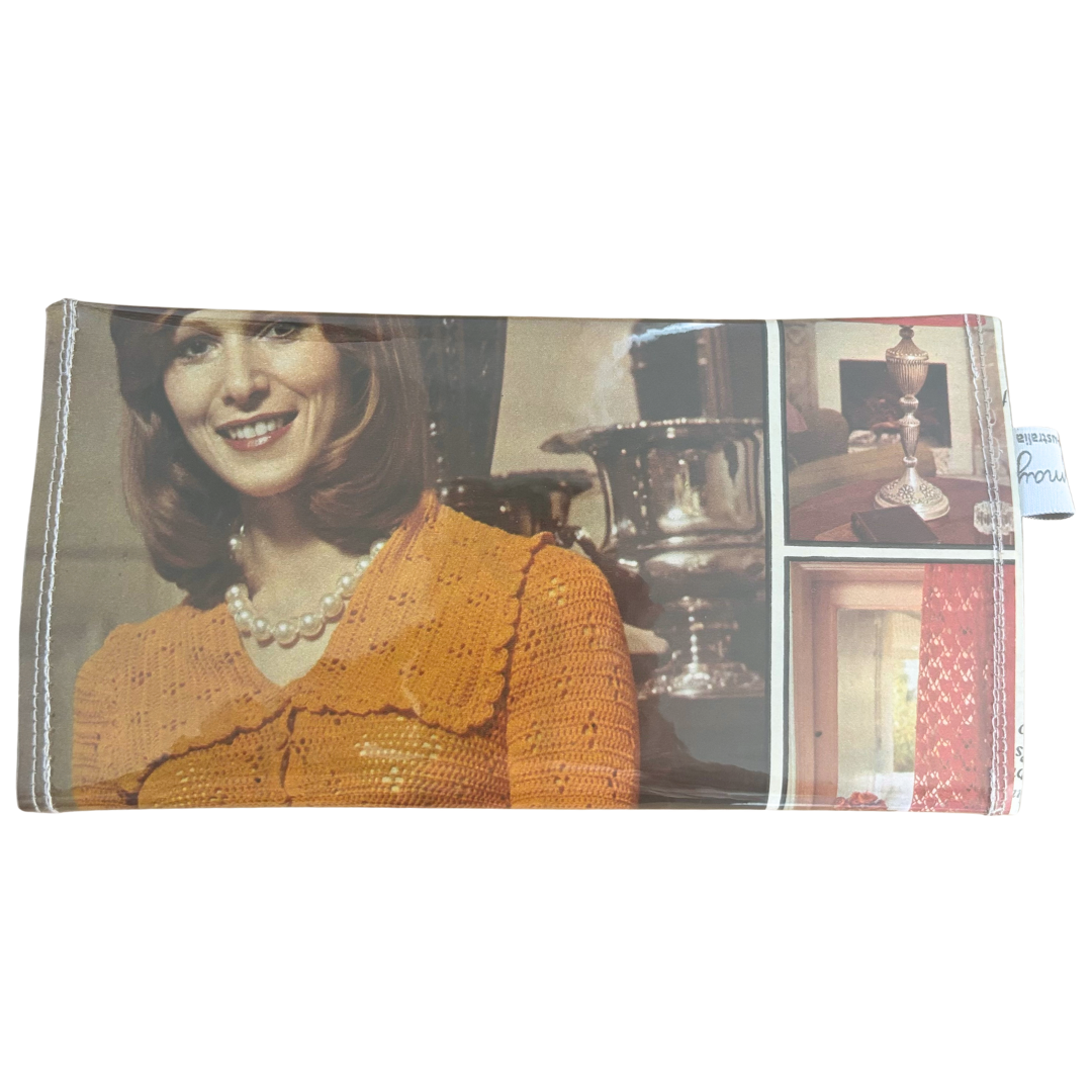Retro 1970's magazine wallet - Creative Hostess Knitting Patterns