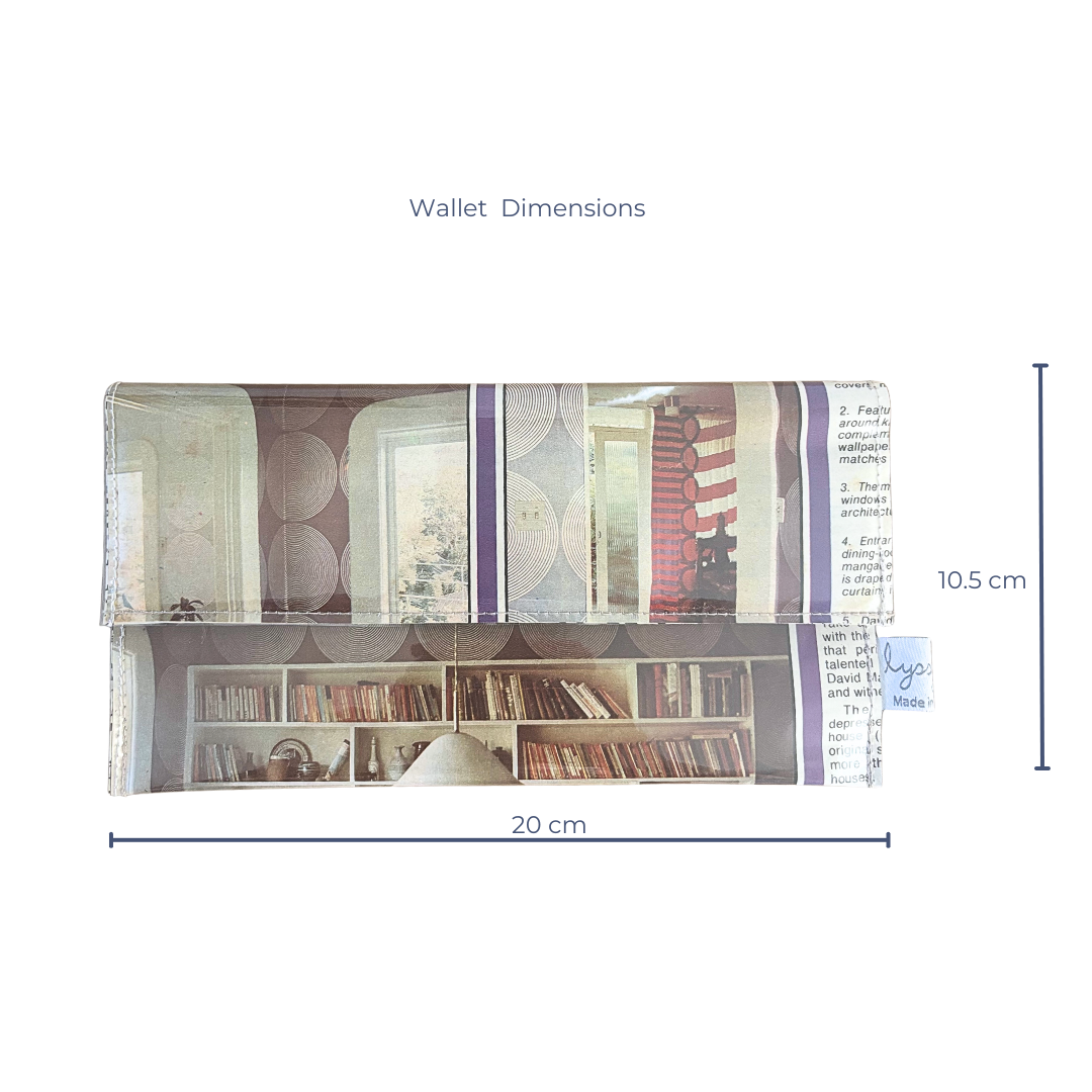 Retro 1970's magazine wallet - Renovation Inspiration