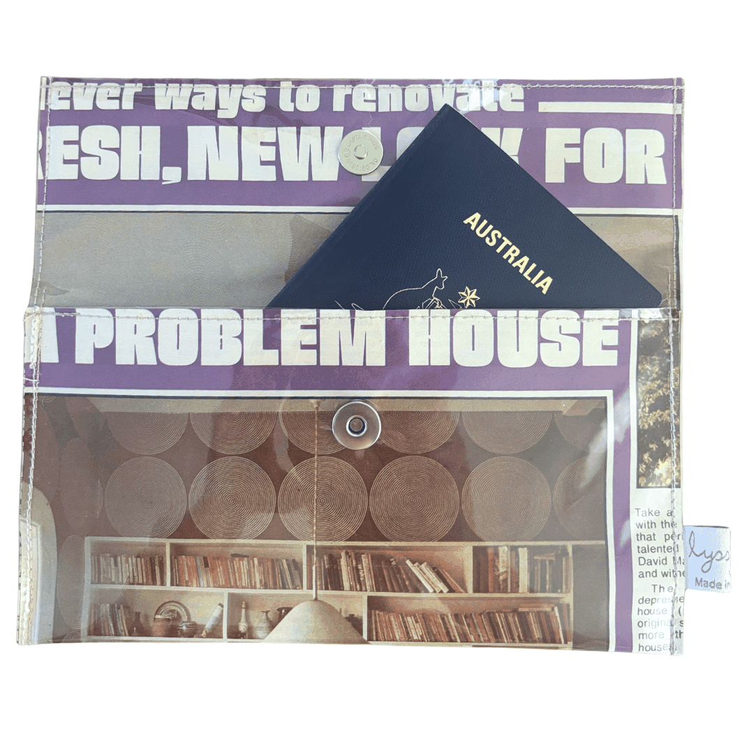 Retro 1970's magazine wallet - Renovation Inspiration