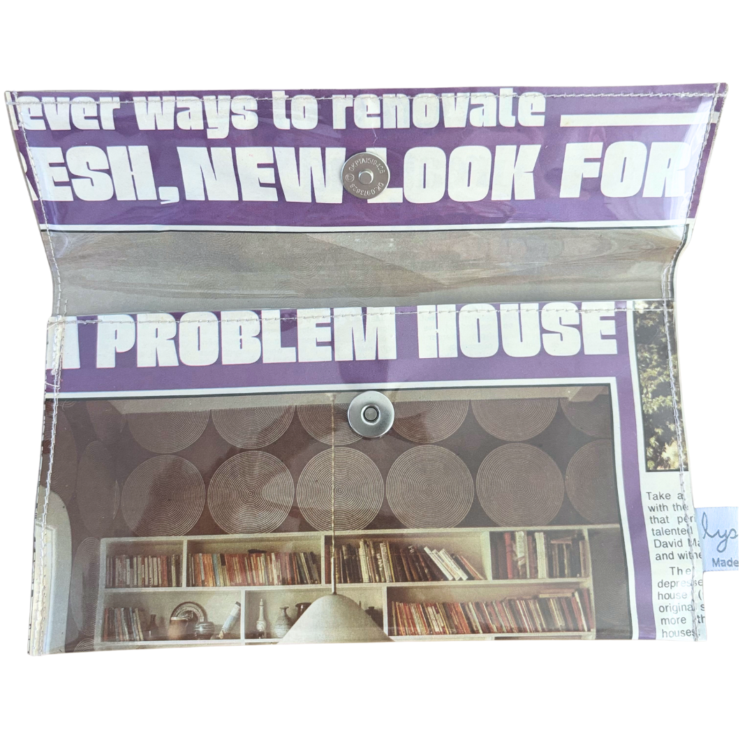 Retro 1970's magazine wallet - Renovation Inspiration