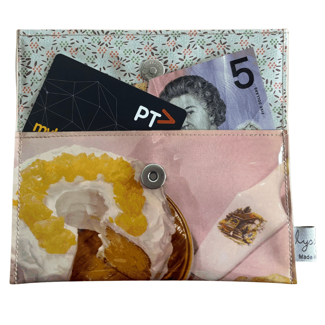 Retro Recipe Wallet - Pineapple Afternoon Tea