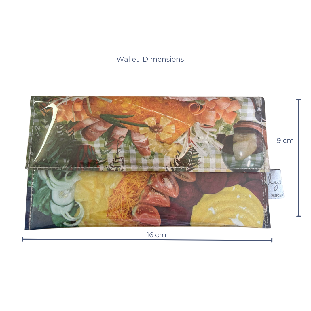 Retro Recipe Wallet - Golden Circle Summer Salads