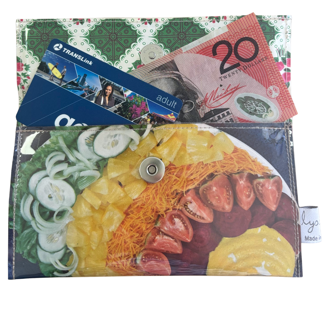 Retro Recipe Wallet - Golden Circle Summer Salads
