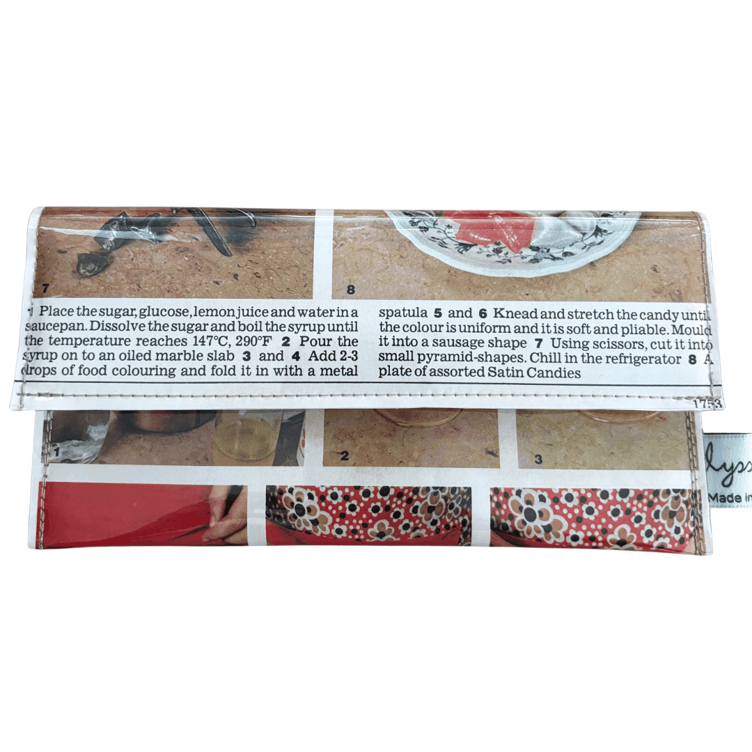 Retro Recipe Wallet - Sweets and Candies