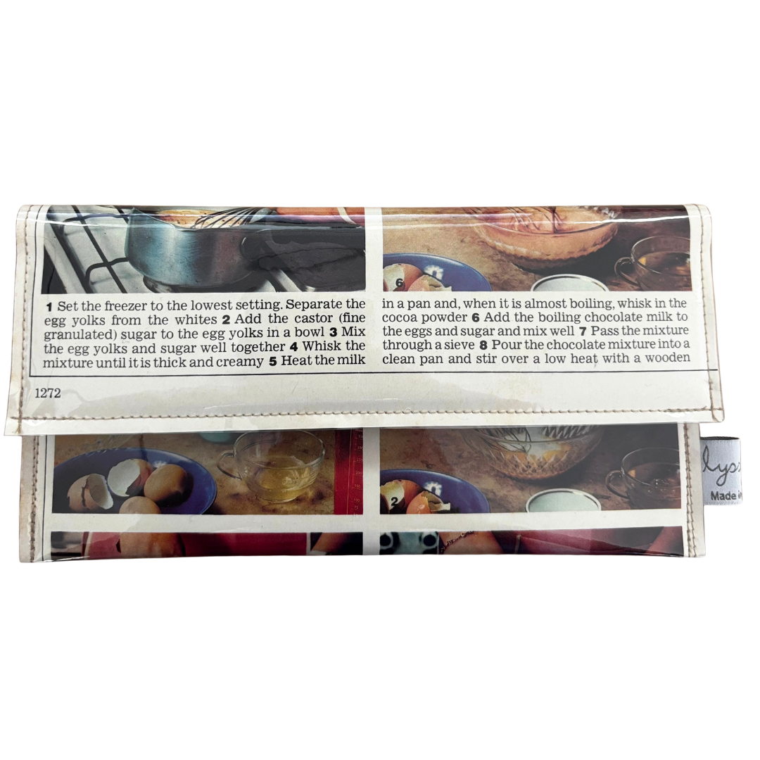 Retro Recipe Wallet - Chocolate Icecream