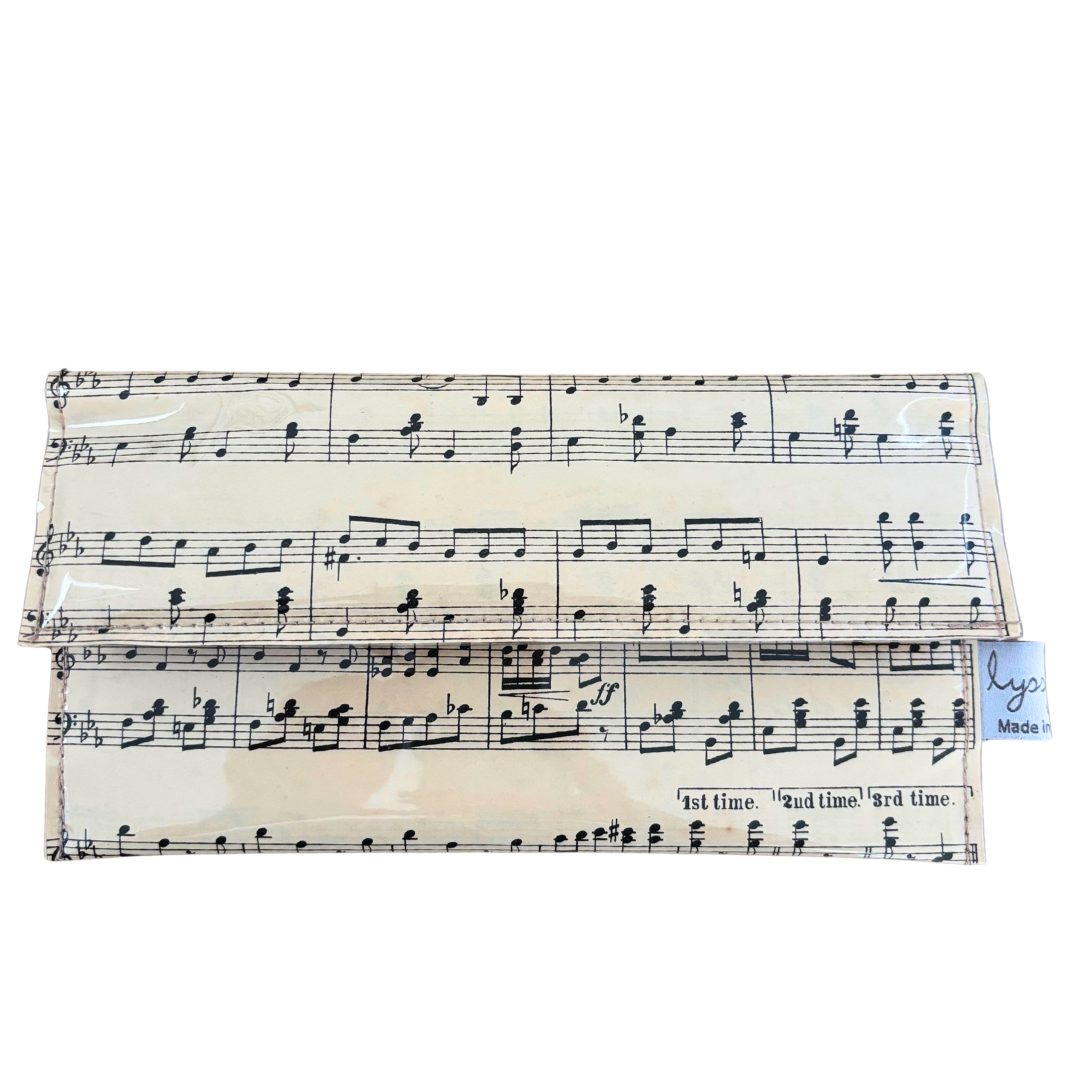 Vintage Sheet Music Wallet - "A Little Bit of Cheese"