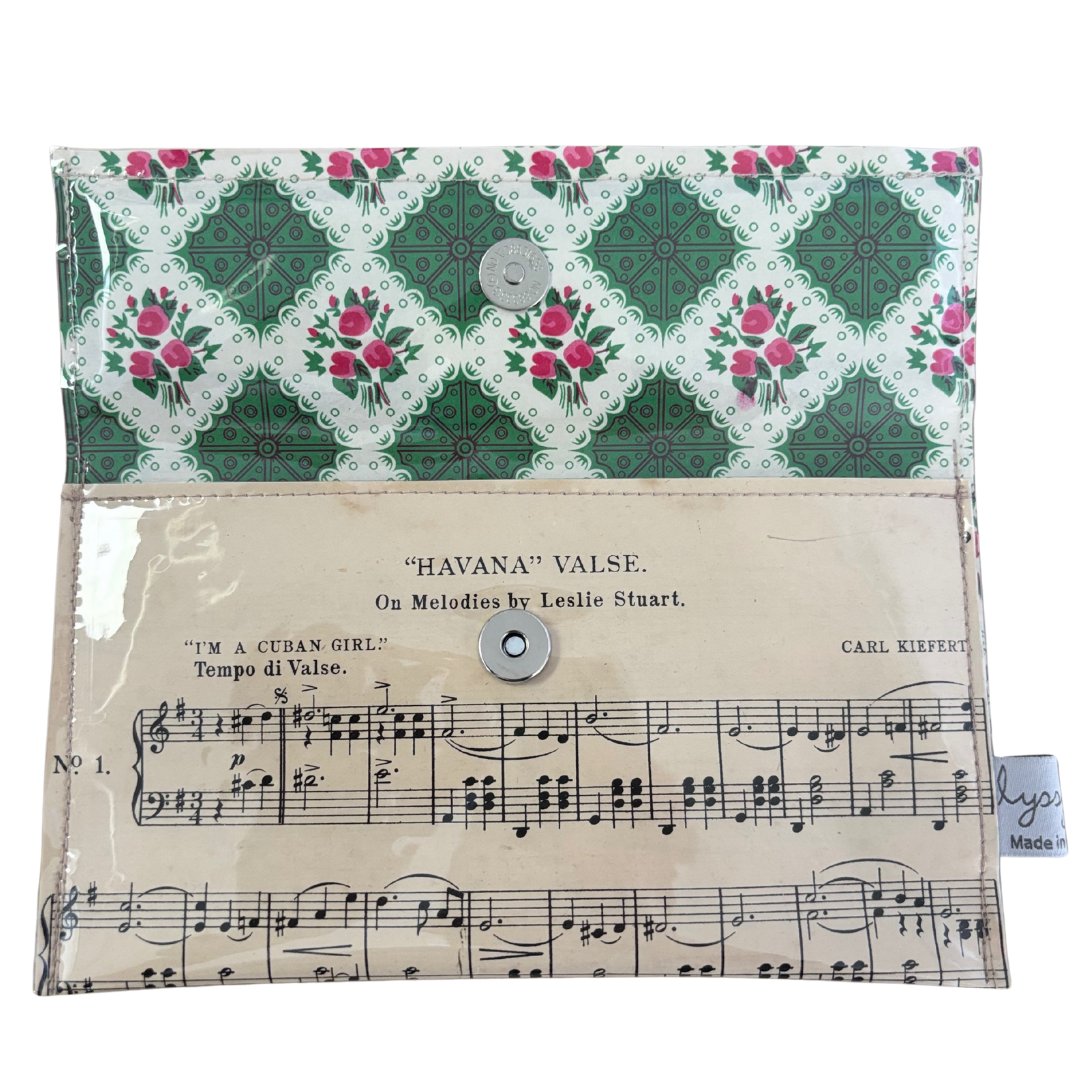 Vintage Sheet Music Wallet - Havana Valse - "I'm a Cuban Girl"