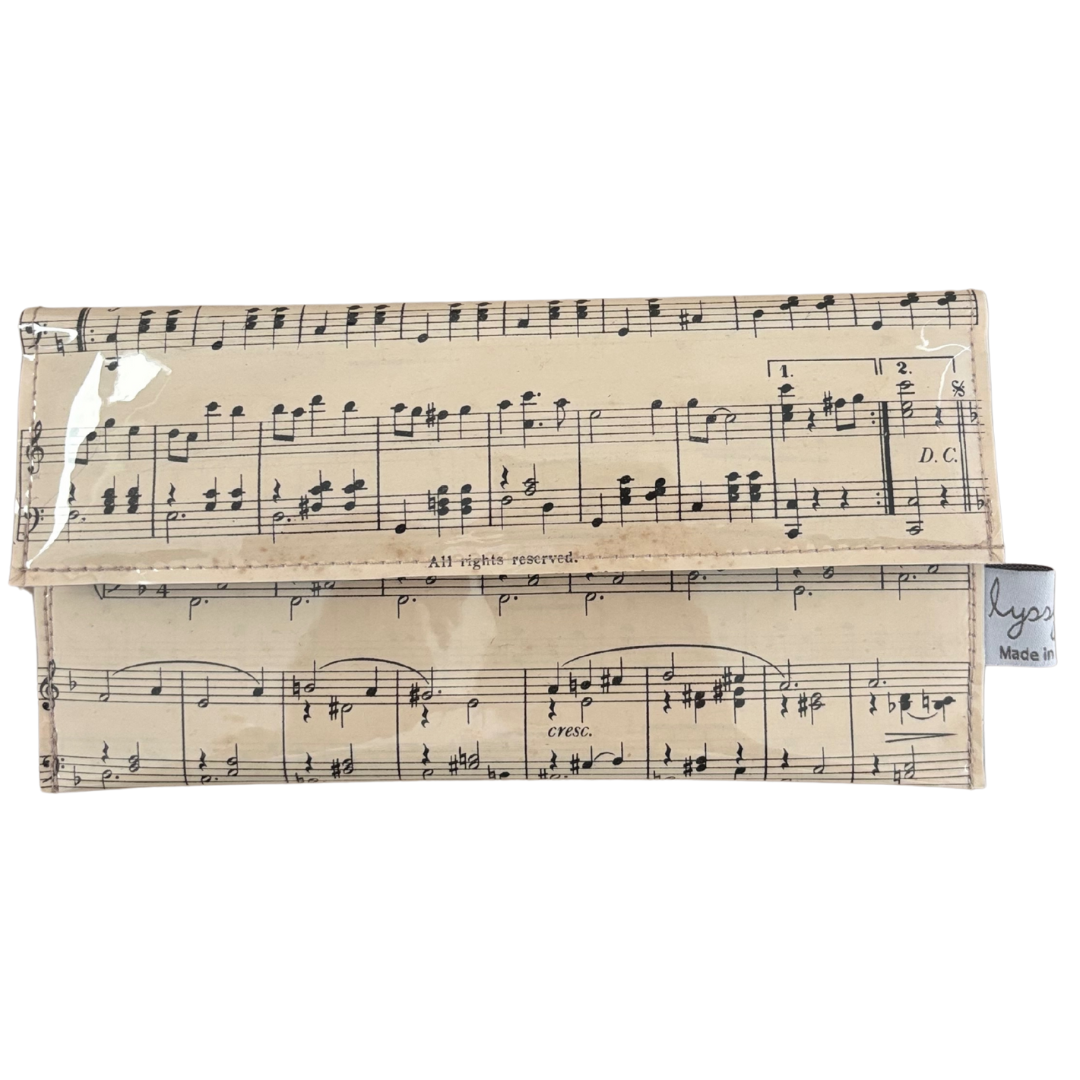 Vintage Sheet Music Wallet - "The Blue Moon" Valse