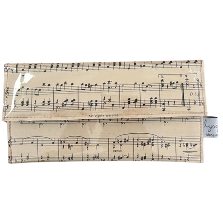 Vintage Sheet Music Wallet - "The Blue Moon" Valse