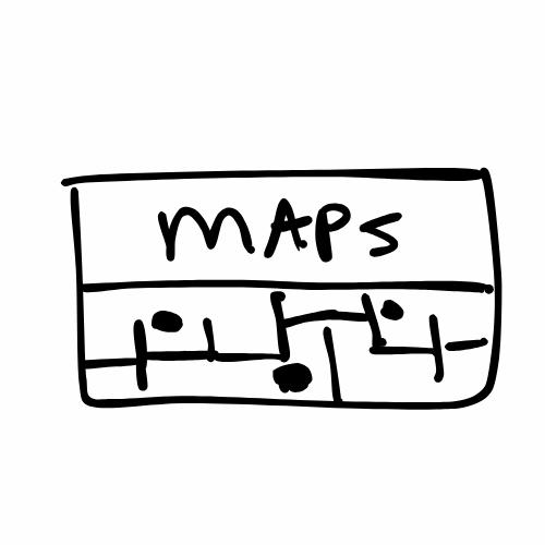 Lyssy May handmade wallet using the pages for an original street map directory