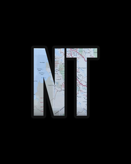 NT Maps logo with blue and green gradient design