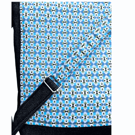 Carnaby Street Cross Body Dark Denim Satchel