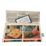 Retro Recipe Wallet - Presenting a Pineapple for Dessert