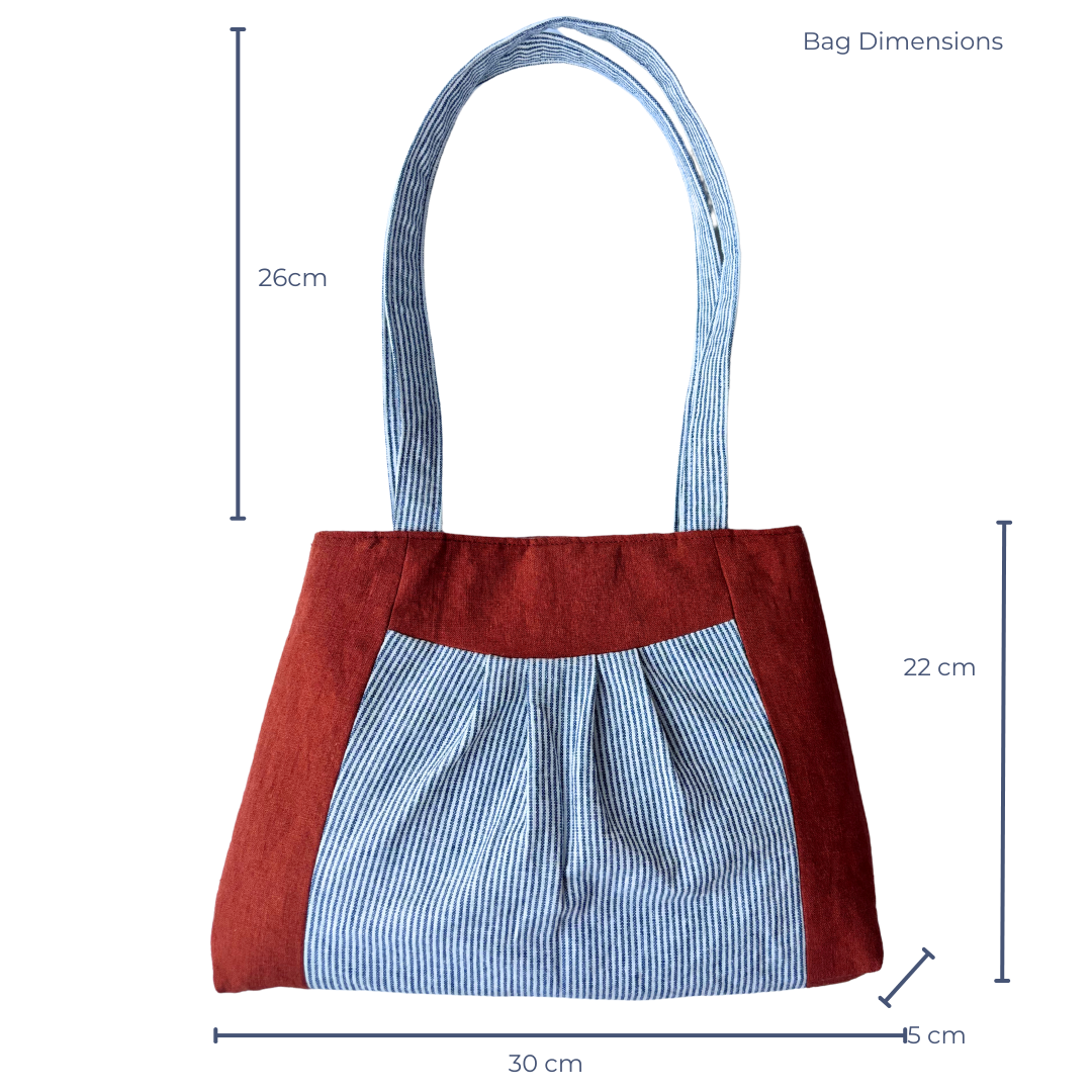 Nottinghill Pleated Tent Tote (Compact Size)