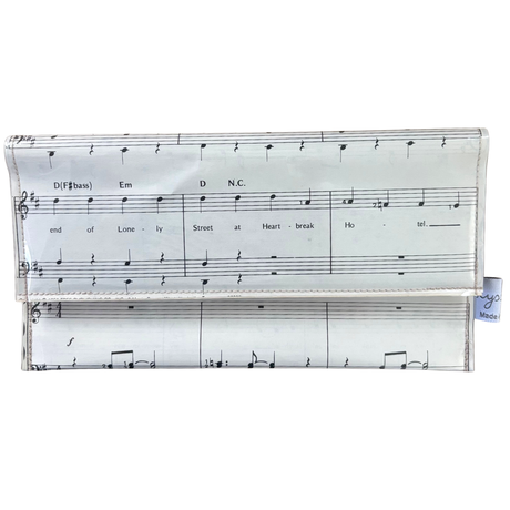 Vintage Sheet Music Wallet - "Heartbreak Hotel"