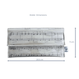 Vintage Sheet Music Wallet - "Spring Song" and "Evening Song"