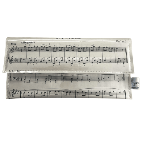 Vintage Sheet Music Wallet - "The Elephants Dance"