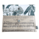 Vintage Sheet Music Wallet - "The Elephants Dance"