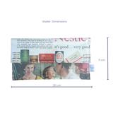 Vintage 1950's magazine wallet - Nestle advertisment