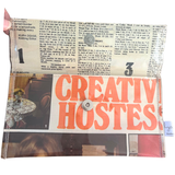 Retro 1970's magazine wallet - Creative Hostess Knitting Patterns