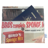 Vintage 1950's magazine wallet - Sponge Cake Mix