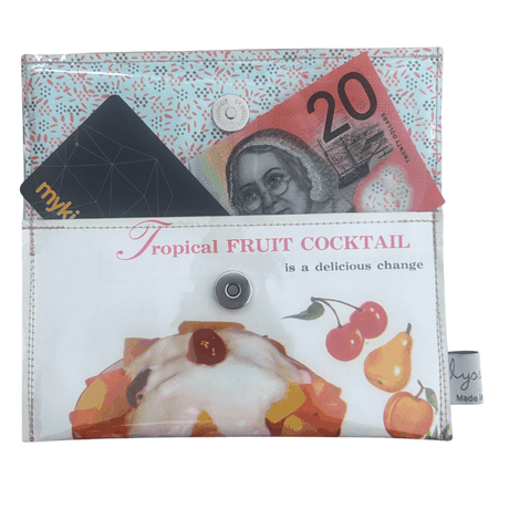 Retro Recipe Wallet - Golden Circle Fruit Cocktail