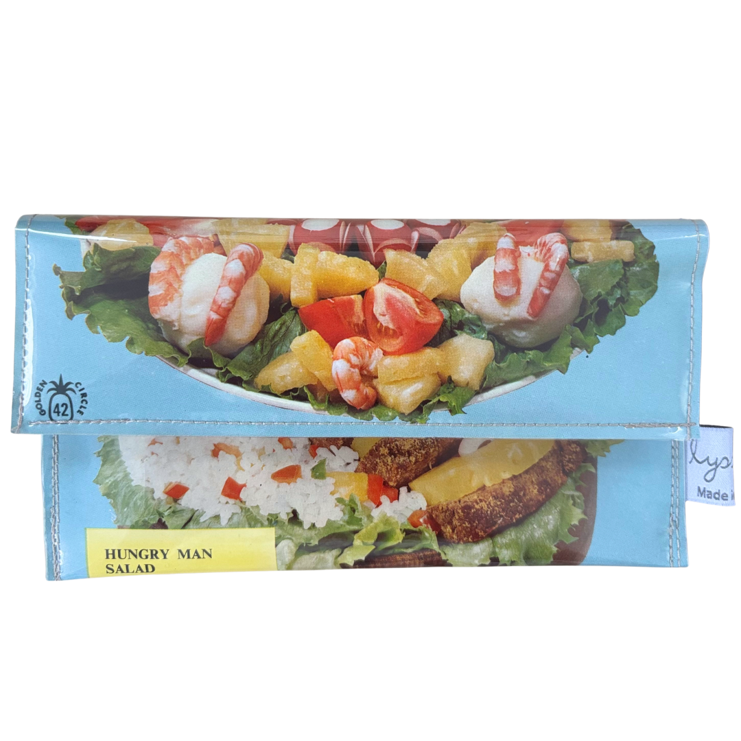 Retro Recipe Wallet - Prawn and Pineapple Salad