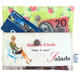 Retro Recipe Wallet - Golden Circle Salads