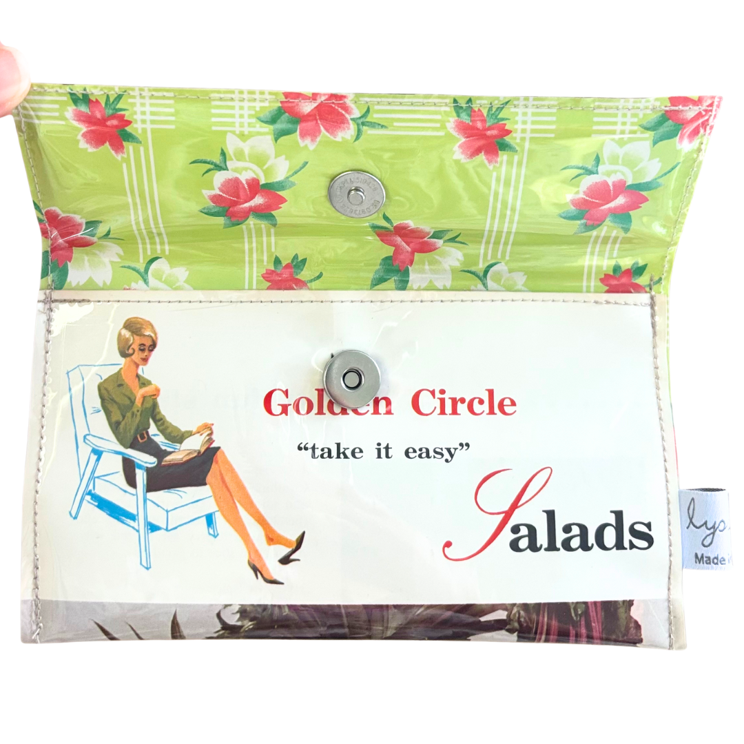 Retro Recipe Wallet - Golden Circle Salads