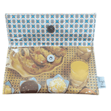 Retro Recipe Wallet - Banana Boats, Curry and Kabobs
