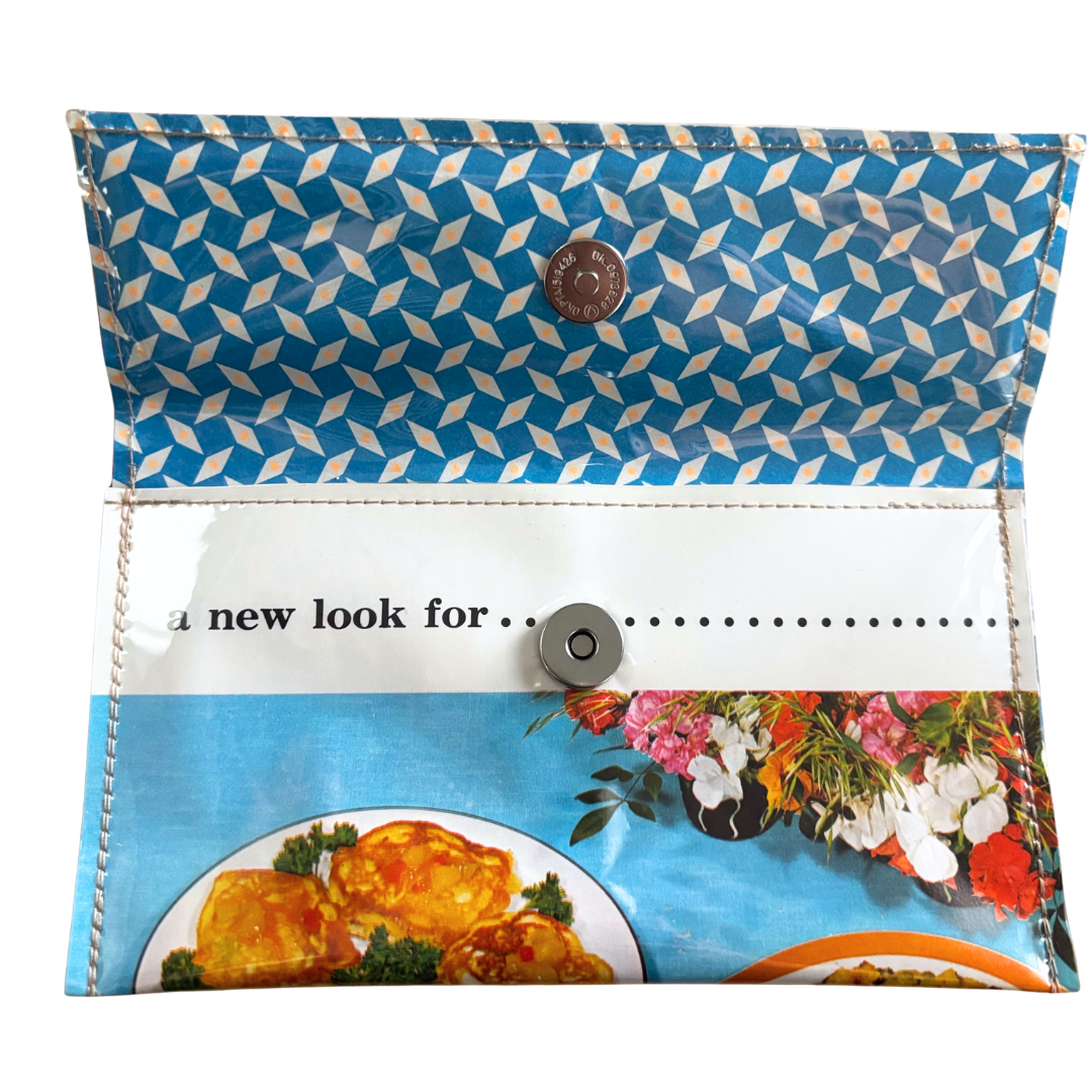 Retro Recipe Wallet - Pineapple and Egg Dishes