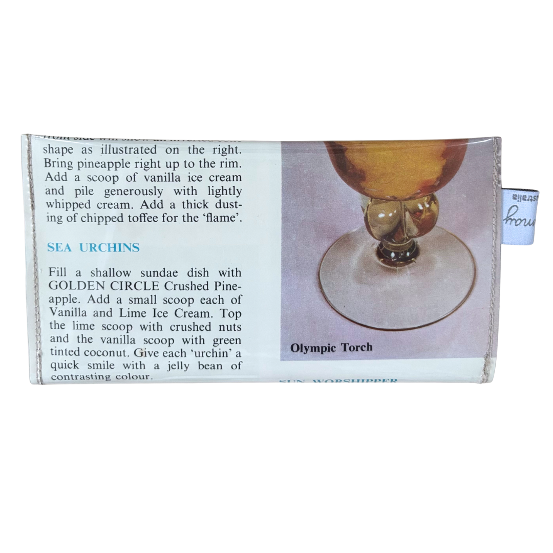 Retro Recipe Wallet - Olympic Torch