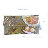 Retro Recipe Wallet - Golden Circle Pineapple Extravaganza