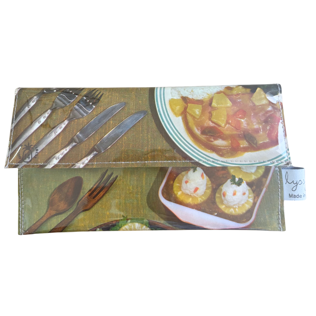 Retro Recipe Wallet - Golden Circle Pineapple Extravaganza